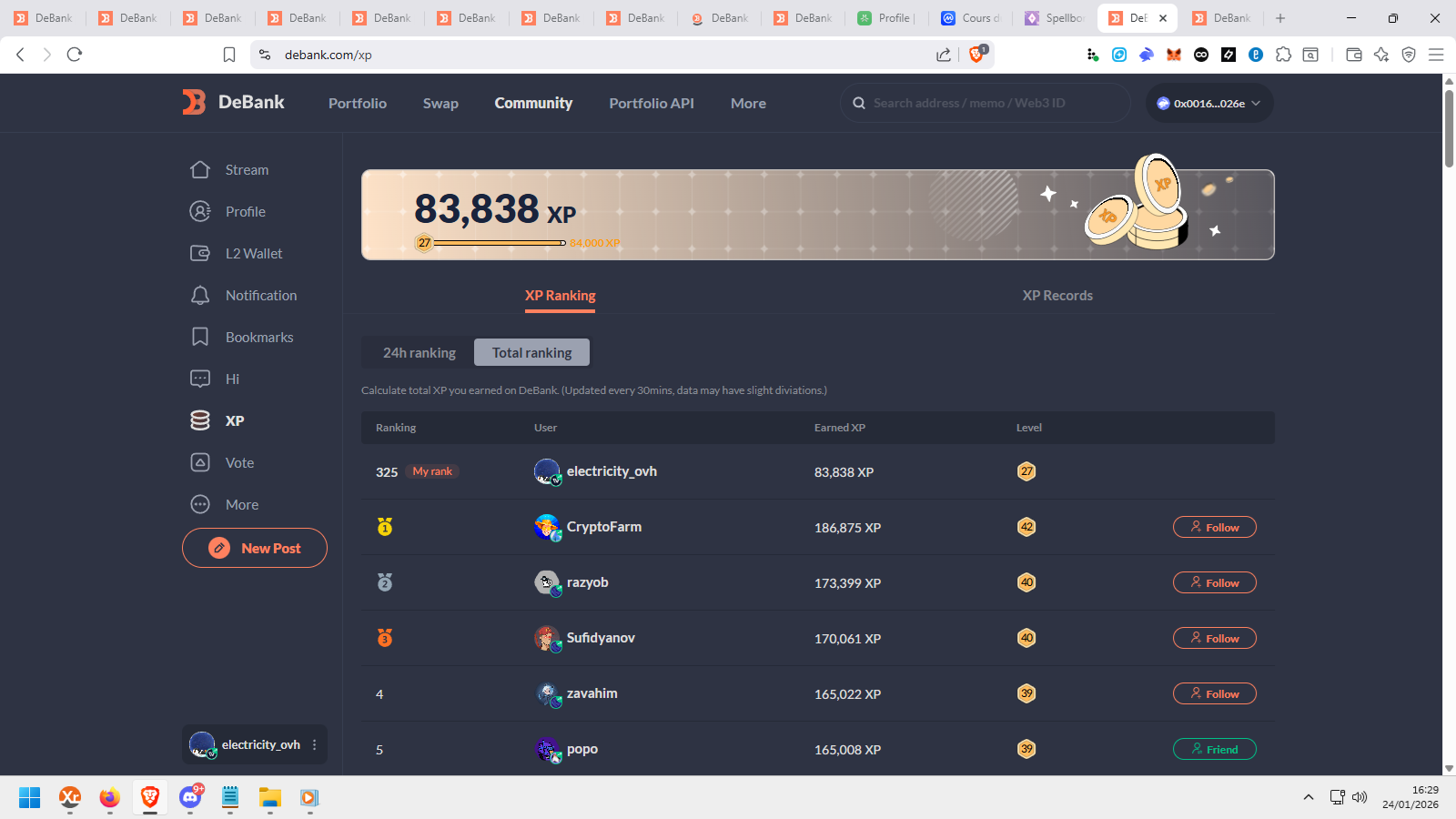 DeBank | Your go-to portfolio tracker for Ethereum and EVM